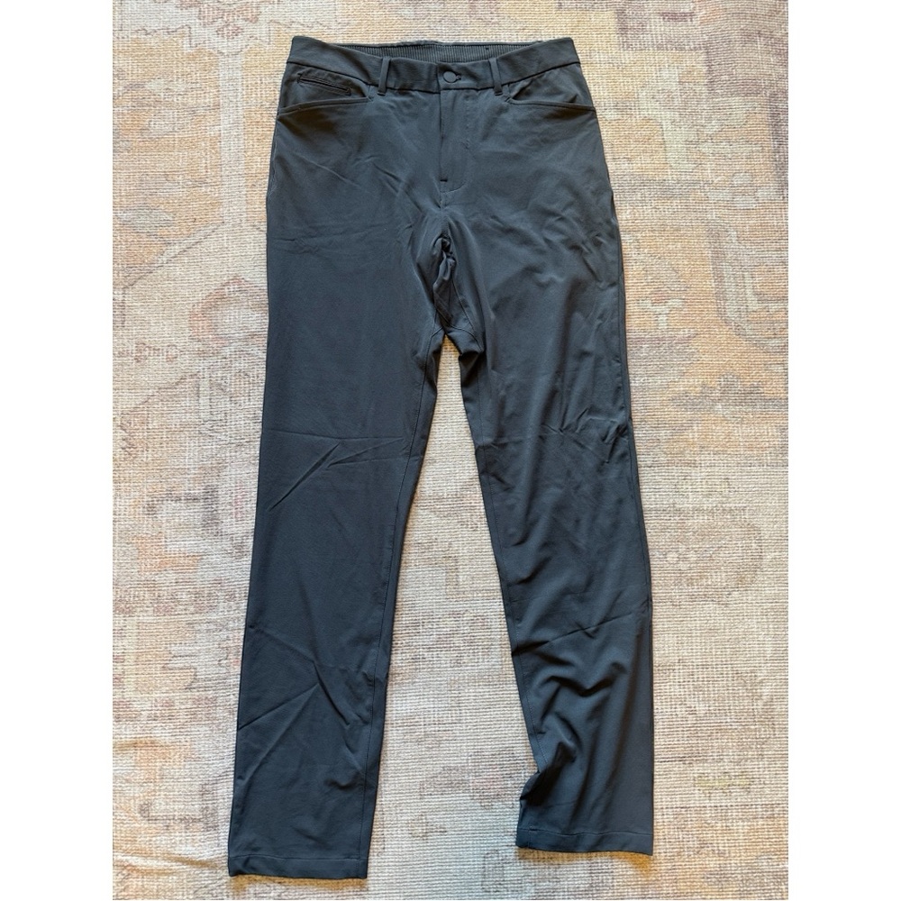 REI Co-op Sun Up Pants Mens Size 30Wx32L Dark Gray Standard Fit Straight Stretch